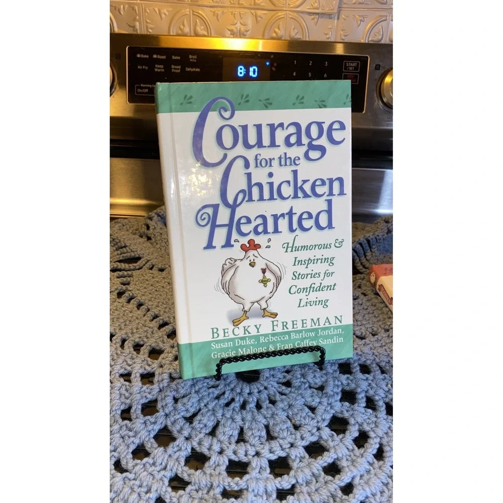 Courage for the Chicken Hearted & Eggstra Courage HB Guidepost Short Stories SET